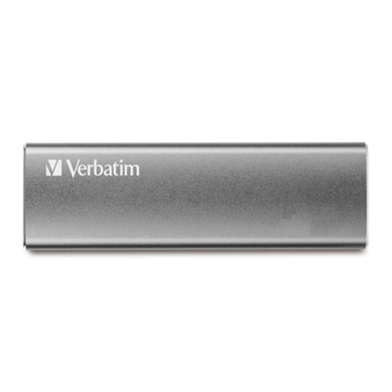 Verbatim External SSD, Vx500, 120GB, 3.1