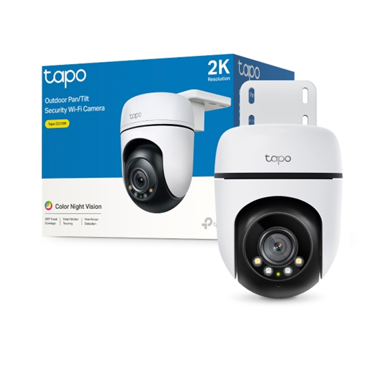 TP-Link Camera Outdoor TAPO,Pan/Tilt WiFi 2K