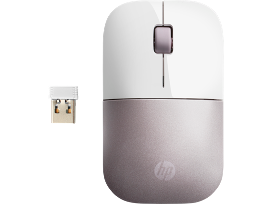 HP Mouse Wireless, Z3700, White/Pink