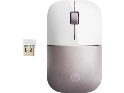 HP Mouse Wireless, Z3700, White/Pink