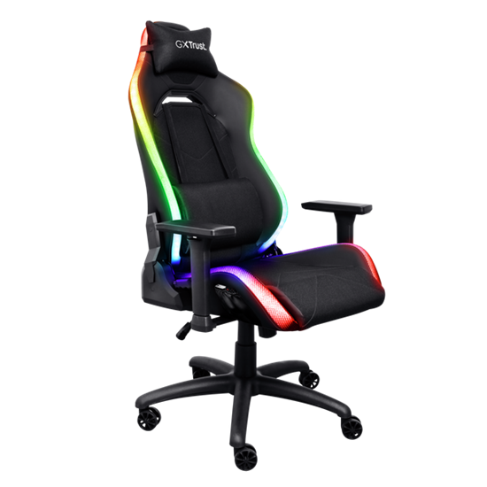 Trust Chair Gaming, GXT 719 Ruya Comfortable RGB,