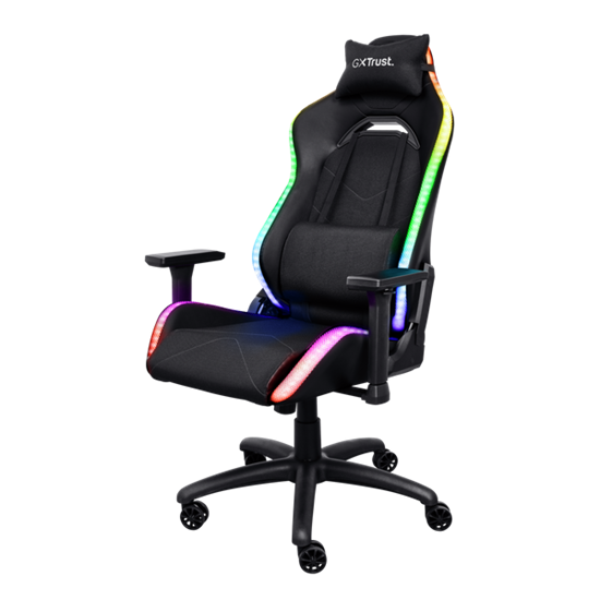 Trust Chair Gaming, GXT 719 Ruya Comfortable RGB,