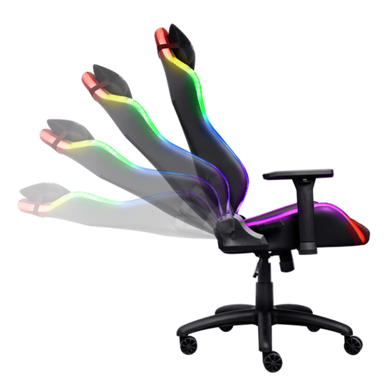 Trust Chair Gaming, GXT 719 Ruya Comfortable RGB,