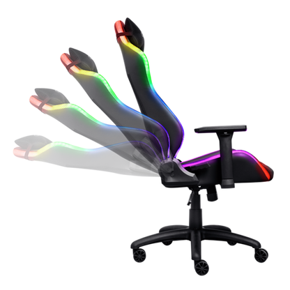 Trust Chair Gaming, GXT 719 Ruya Comfortable RGB,
