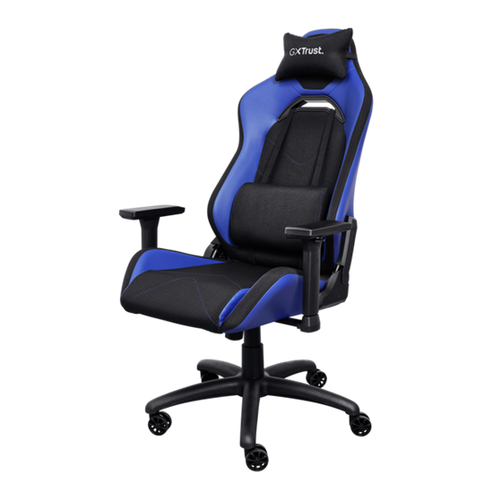 Trust Chair Gaming, GXT 714B Ruya Comfortable, Blu