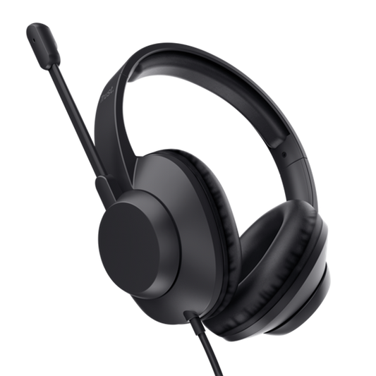 Trust Headset Ayda Max USB, wired USB-C USB-A, Black