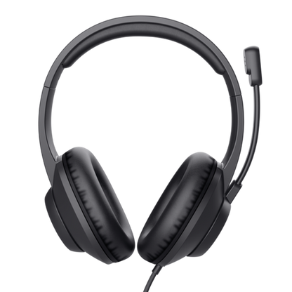 Trust Headset Ayda Max USB, wired USB-C USB-A, Black