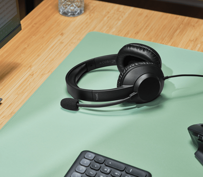 Trust Headset Ayda Max USB, wired USB-C USB-A, Black