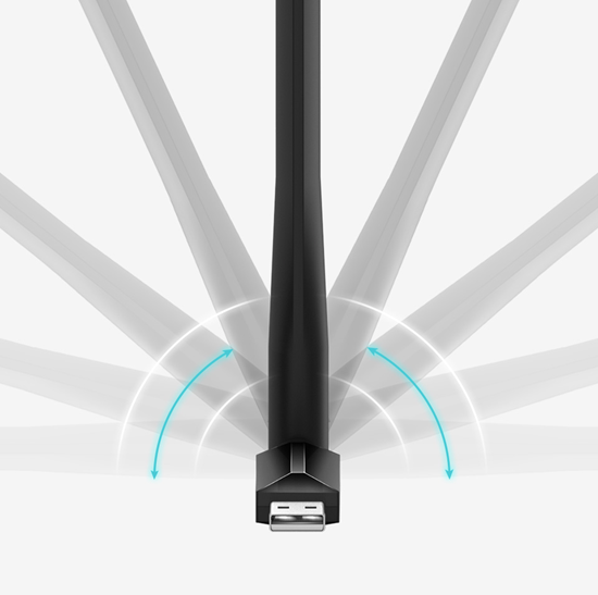 TP-Link USB Adapter AC600, High Gain Wireless, Dua
