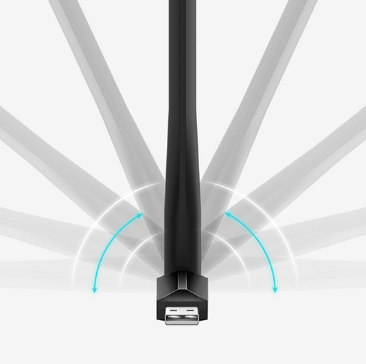 TP-Link USB Adapter AC600, High Gain Wireless, Dua