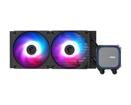 MSI MAG Cooler 240mm ARGB Intel/AMD PWM Fans, 2Y