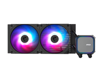 MSI MAG Cooler 240mm ARGB Intel/AMD PWM Fans, 2Y