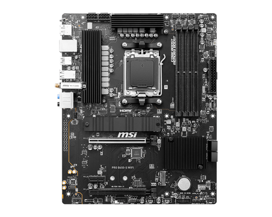 MSI MB PRO B650-S WIFI, AM5, ATX, WIFI+BT, 3Y