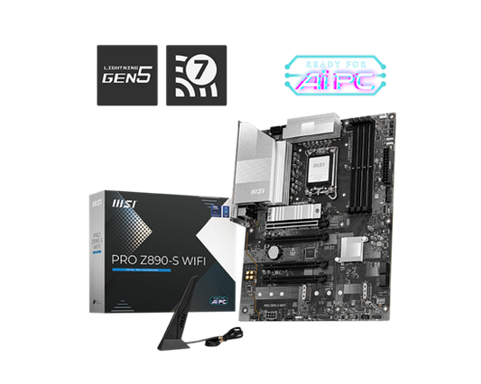 MSI MB PRO Z890-S WIFI,ATX, Support Intel Core Ultra Processors
