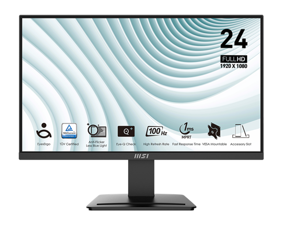 MSI Monitor PRO MP2412, 23.8" VA, FHD