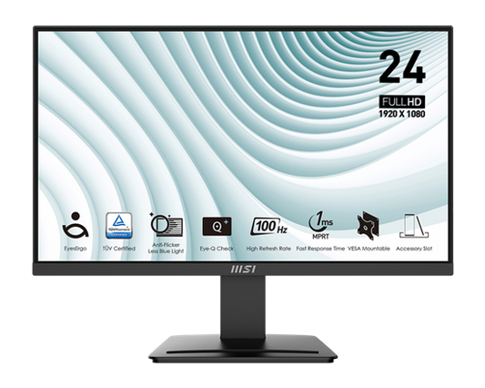 MSI Monitor PRO MP2412, 23.8" VA, FHD