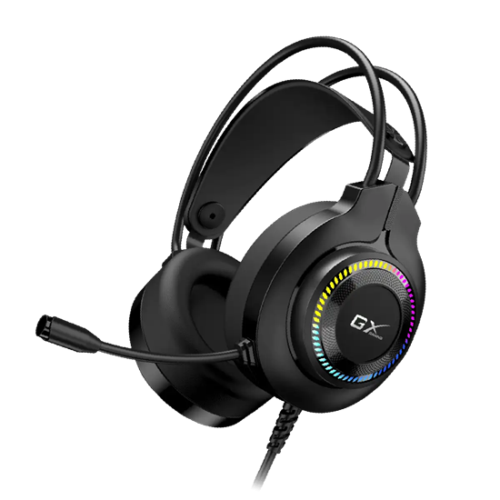 Genius Headset Gaming HS-GX580U, RGB LED, USB conn