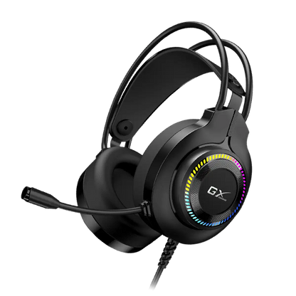 Genius Headset Gaming HS-GX580U, RGB LED, USB conn