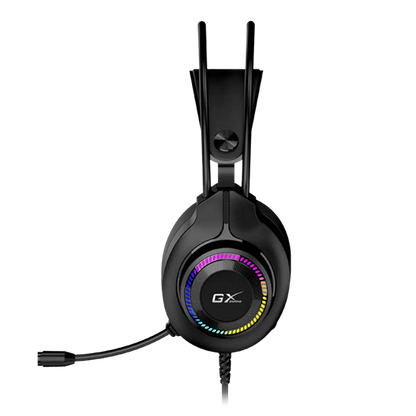 Genius Headset Gaming HS-GX580U, RGB LED, USB conn