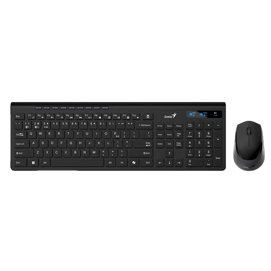 Genius Keyboard + Mouse Wireless BT, SlimStar 8230