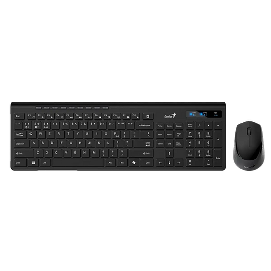 Genius Keyboard + Mouse Wireless BT, SlimStar 8230