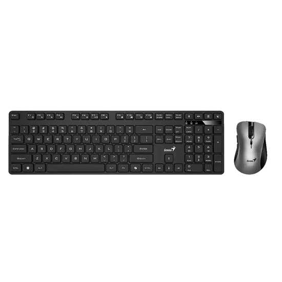 Genius Keyboard + Mouse Wireless KM-8216S, AI Copi
