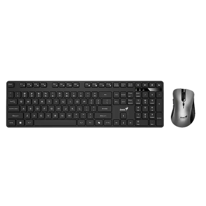 Genius Keyboard + Mouse Wireless KM-8216S, AI Copi