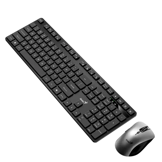 Genius Keyboard + Mouse Wireless KM-8216S, AI Copi