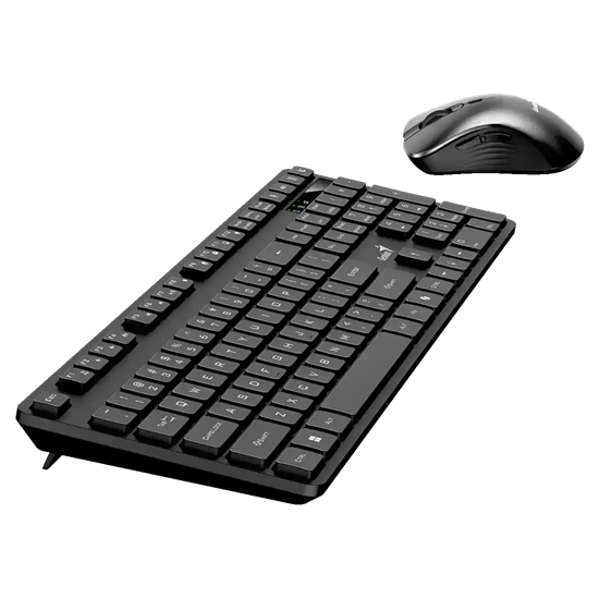 Genius Keyboard + Mouse Wireless KM-8216S, AI Copi