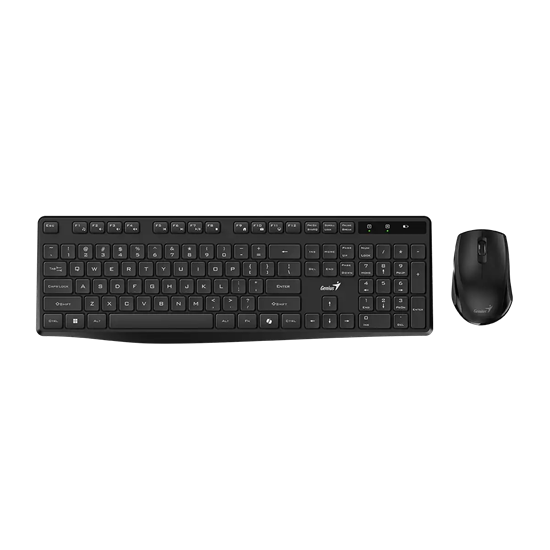 Genius Keyboard+Mouse Wireless KM-8206S, Black