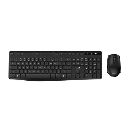 Genius Keyboard+Mouse Wireless KM-8206S, Black