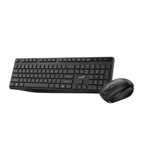 Genius Keyboard+Mouse Wireless KM-8206S, Black