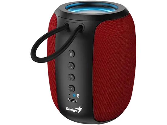 Genius Speaker Bluetooth, SP-915BT, Portable, Red