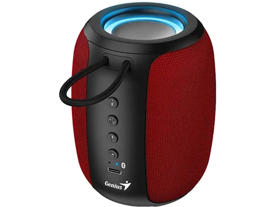 Genius Speaker Bluetooth, SP-915BT, Portable, Red