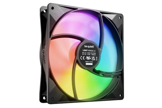 Be Quiet CPU Cooler, Light Wings LX 3-Pack Fan, 14