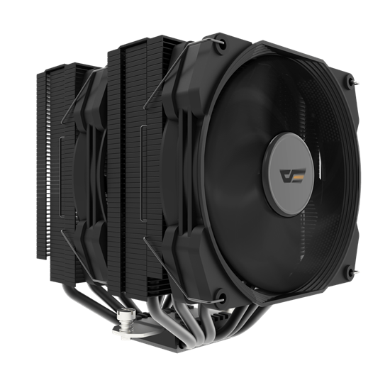 Darkflash Air Cooler D21, No Light, 120mm Fan, Black