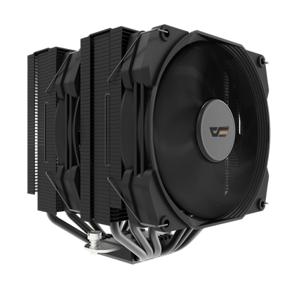 Darkflash Air Cooler D21, No Light, 120mm Fan, Black