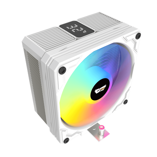 Darkflash Air Cooler M400, ingle, 120mm Fan, White