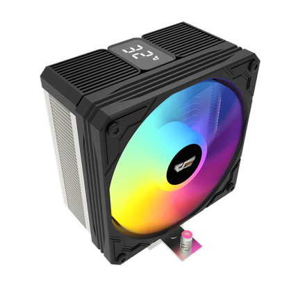 Darkflash Air Cooler M400,Single, 120mm Fan, Black