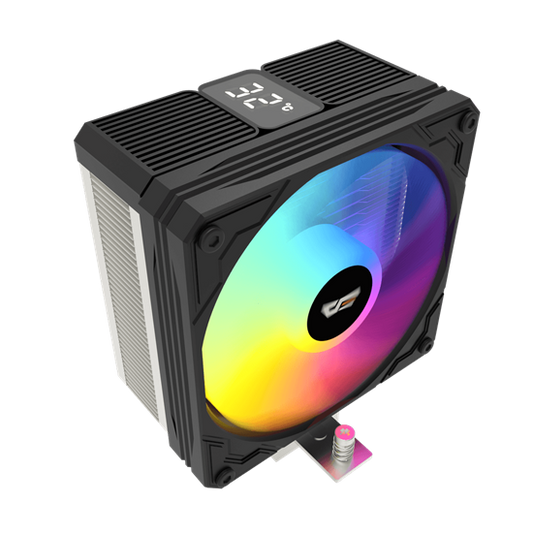 Darkflash Air Cooler M400,Single, 120mm Fan, Black