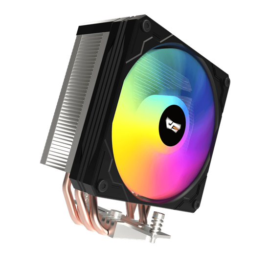 Darkflash Air Cooler M400,Single, 120mm Fan, Black