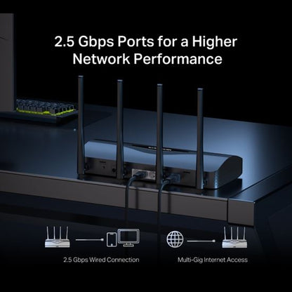 Mercusys Router Wi-Fi 7 BE3600 Dual Band