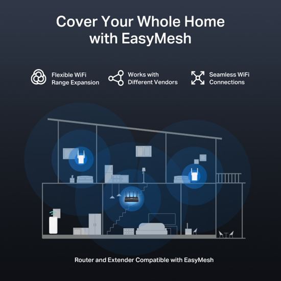 Mercusys Router Wi-Fi 7 BE3600 Dual Band