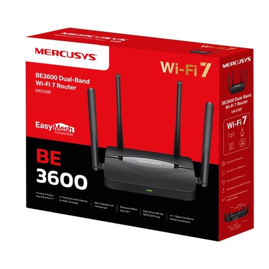 Mercusys Router Wi-Fi 7 BE3600 Dual Band