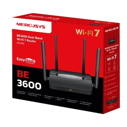 Mercusys Router Wi-Fi 7 BE3600 Dual Band