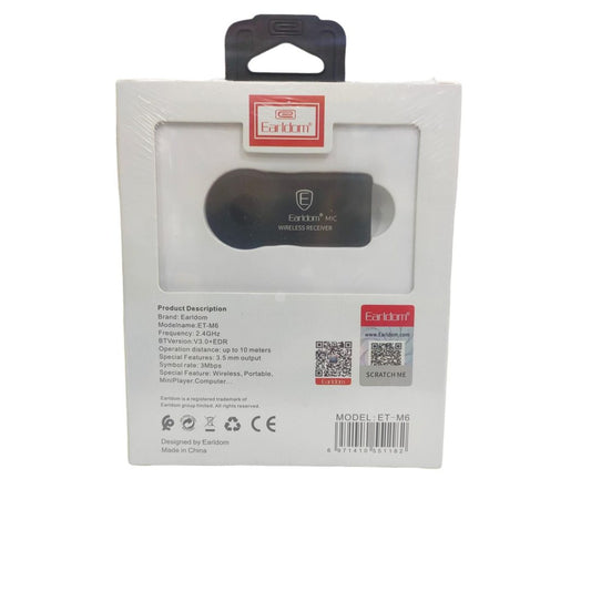 Bluetooth Audio Aux Earldom ET-M6