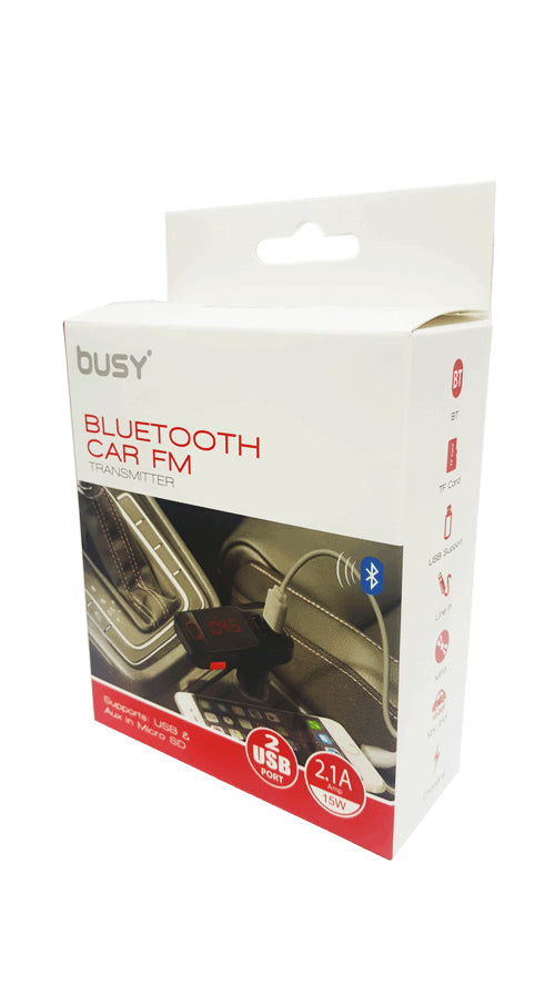 FM transmitter with Bluetooth