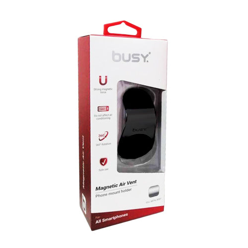 Mbajtës magnetik për telefon Busy -Black
