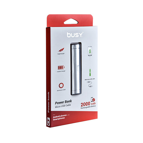 Power Bank 2000 mAh Busy