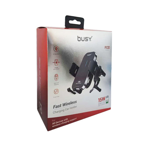 Busy magnetic phone holder and charger